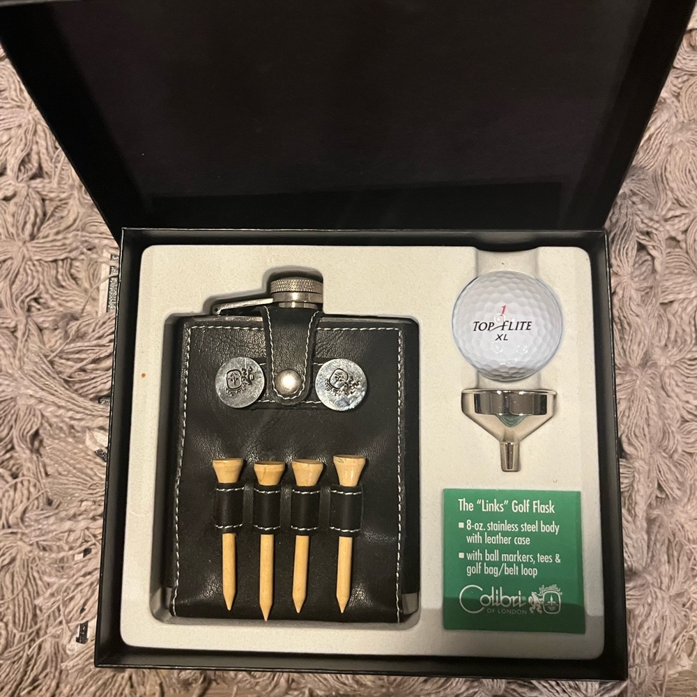 The Links Golf Flask